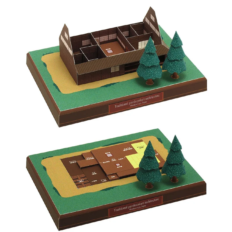Japonya Yazlık Gasshozukuri Mi - Art Craft With Cardboard incelemesi ve fiyatı
