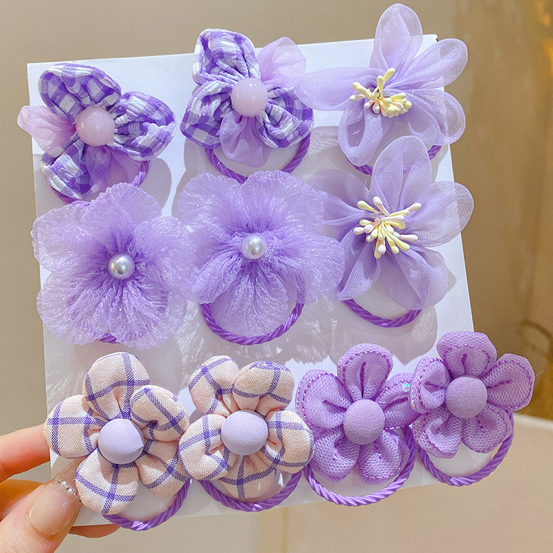 10 adet çocuk örgü çiçek saç t - Art And Craft Hair incelemesi ve fiyatı