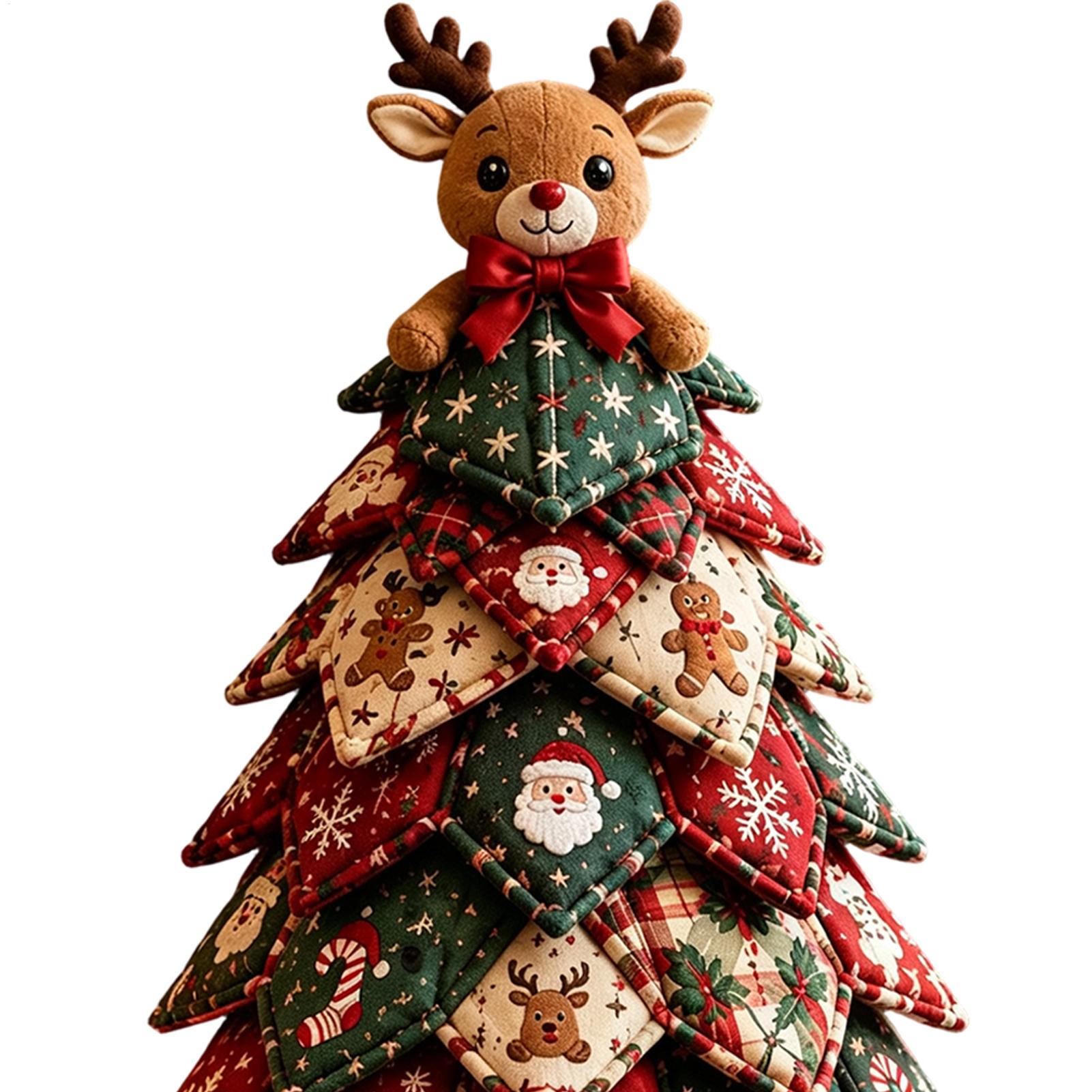 Noel Kapitone Kumaş Ağaç Seti  - Art Craft For Christmas incelemesi ve fiyatı