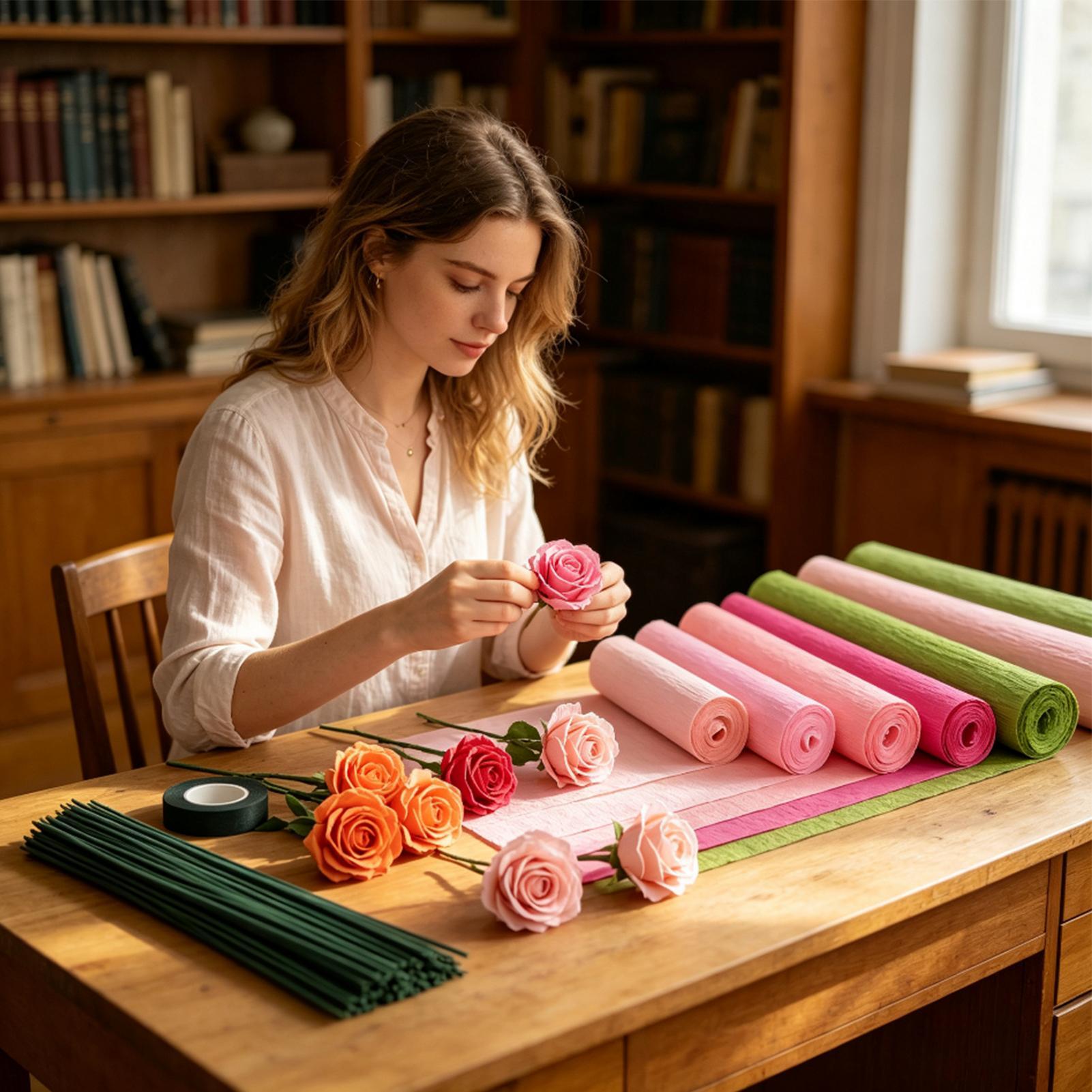 Çiçek Yapımı İçin Krep Kağıdı  - Art & Craft Voucher Code incelemesi ve fiyatı