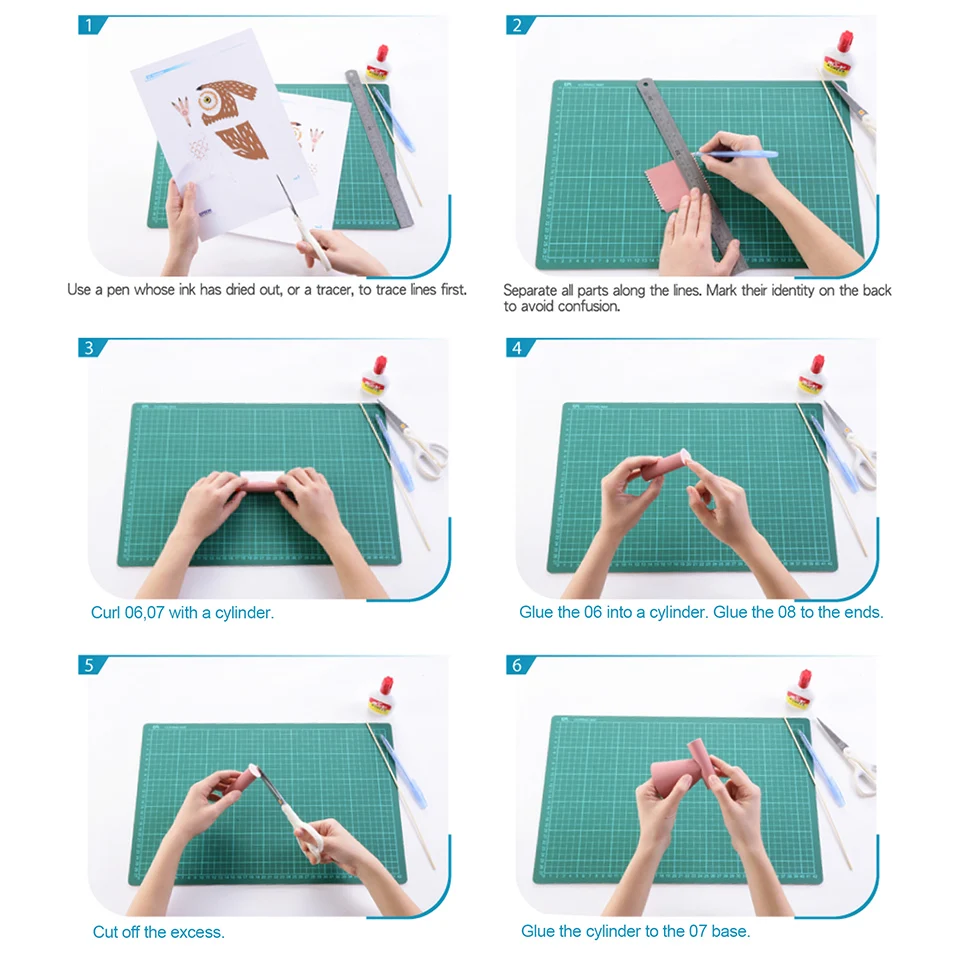 Küçük Baykuş Origami Sanat Min - Art Craft With Cardboard incelemesi ve fiyatı