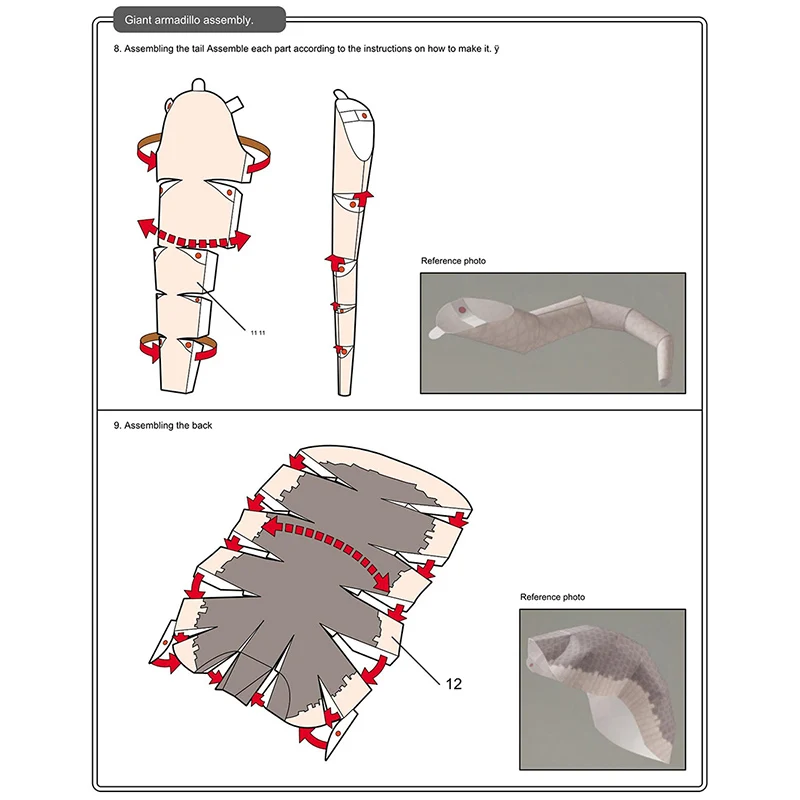 Dev Armadillo Origami Sanat Mi - Art Craft With Cardboard incelemesi ve fiyatı